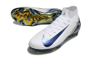 Chuteira Nike Air Zoom Mercurial Superfly 10 Elite FG com design elegante e tecnologia avançada para desempenho em campo.