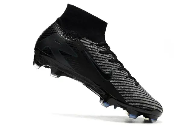 Chuteira Nike Air Zoom Mercurial Superfly 10 Elite FG em vista lateral, destacando seu design avançado e materiais premium.