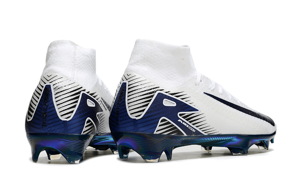 Chuteira Nike Air Zoom Mercurial Superfly 10 Elite FG, design sofisticado e tecnologia avançada para desempenho em campo.