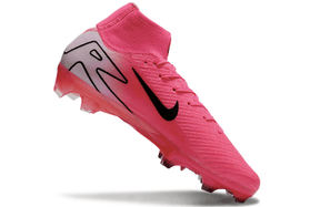 Chuteira Nike Air Zoom Mercurial Superfly 10 Elite FG Rosa em destaque com design vibrante e tecnologia avançada.