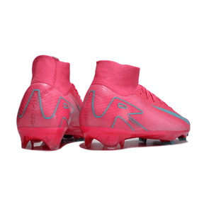 Chuteira Nike Air Zoom Mercurial Superfly 10 Elite FG Rosa vista traseira