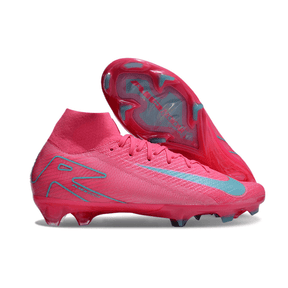 Chuteira Nike Air Zoom Mercurial Superfly 10 Elite FG Rosa com design vibrante e tecnologia Air Zoom.