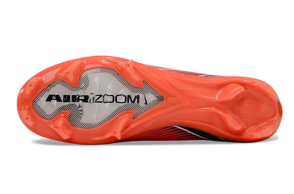 Sola da Chuteira Nike Air Zoom Mercurial Superfly 10 Elite FG destacando a tecnologia Air Zoom e design inovador.