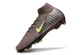 Chuteira Nike Air Zoom Mercurial Superfly 10 Elite FG Verde em cor marrom e detalhes em verde