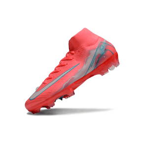 Chuteira Nike Air Zoom Mercurial Superfly 10 Elite FG Vermelha em destaque sobre fundo branco.