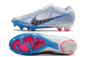 Chuteira Nike Air Zoom Mercurial Vapor 15 Elite FG "Blast Pack" com design aerodinâmico e tecnologia de amortecimento.