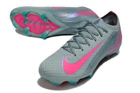 Chuteira Nike AIR Zoom Mercurial Vapor 16 Elite FG - Azul e Rosa - Pack Prism com design inovador e tecnologia de ponta