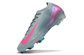 Chuteira Nike AIR Zoom Mercurial Vapor 16 Elite FG - Azul e Rosa - Pack Prism, design inovador para desempenho superior.
