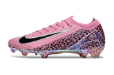 Chuteira Nike Air Zoom Mercurial Vapor 16 Elite FG - Rosa com design rosa vibrante e detalhes tecnológicos.