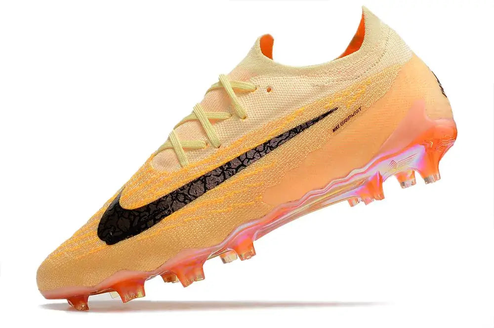Chuteira Nike Gripknit Phantom GX Elite FG Laranja