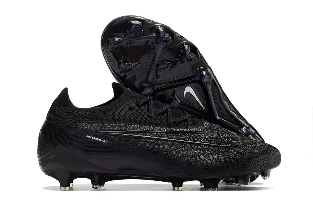 Chuteira Nike Gripknit Phantom GX Elite FG Preta "AllBlack"