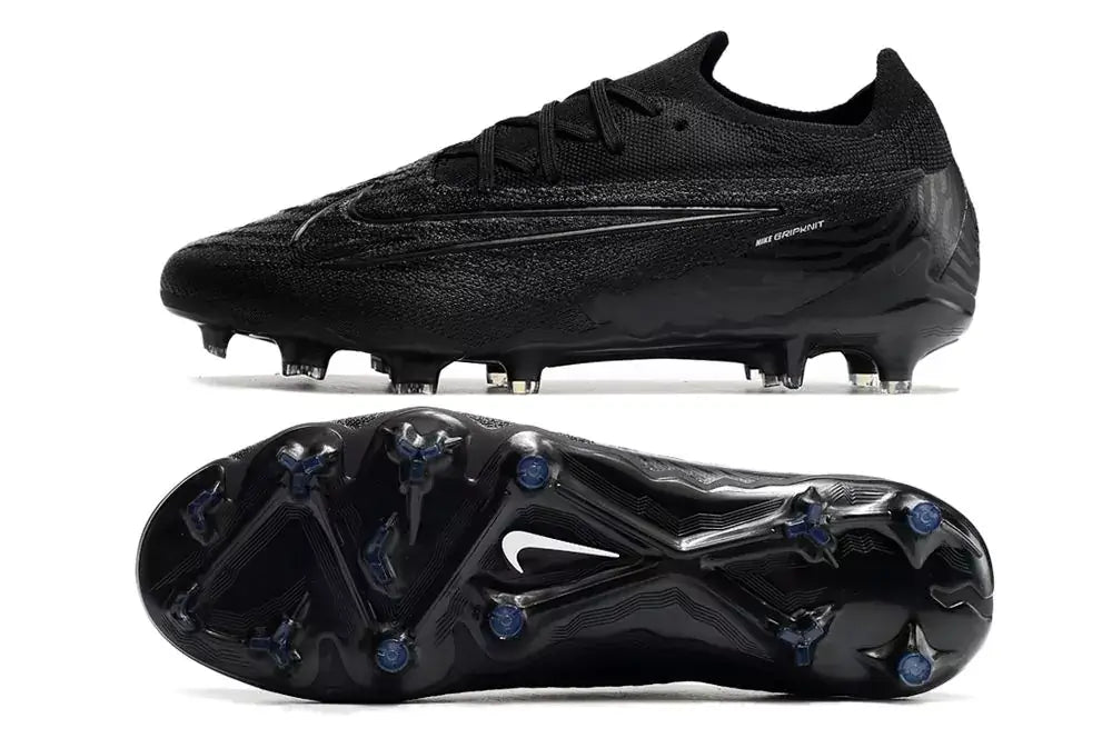 Chuteira Nike Gripknit Phantom GX Elite FG Preta "AllBlack"
