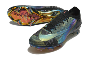 Chuteira Nike Mercurial Air Zoom Vapor 16 Edição Especial Elite Cosmic FG em exposição com design premium e tecnologia avançada.