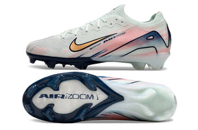 Chuteira Nike Mercurial Air Zoom Vapor 16 Edição Especial MDS9 Elite FG em detalhes, mostrando design premium e tecnologia.