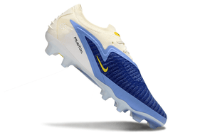 Chuteira Nike Phantom 6 Elite FG Azul e Branca "Fear Nothing"