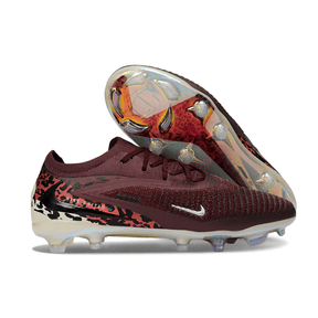 Chuteira Nike Phantom 6 Elite FG - Bordo em design elegante e sofisticado para desempenho no futebol.