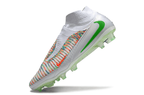 Chuteira Nike Phantom 6 Elite FG Branca e Dourada "EA FC"