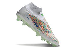 Chuteira Nike Phantom 6 Elite FG Branca e Dourada "EA FC"