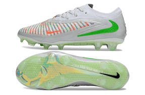 Chuteira Nike Phantom 6 Elite FG Branca e Dourada "EA FC"