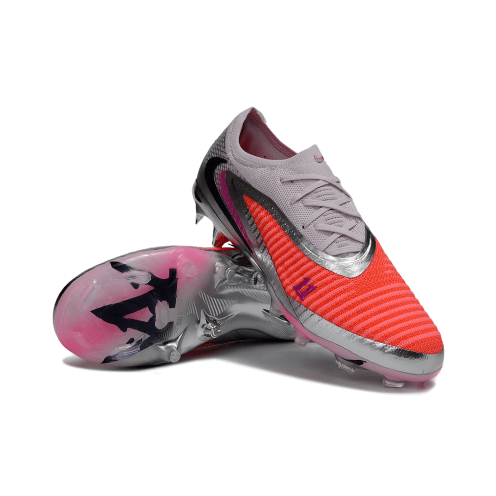 Chuteira Nike Phantom 6 Elite FG - Laranja "Alexia Putellas" com design moderno e cores vibrantes para controle em campo.