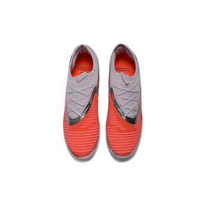 Chuteira Nike Phantom 6 Elite FG - Laranja "Alexia Putellas" vista superior com design vibrante.