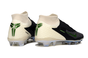 Chuteira Nike Phantom 6 Elite FG "Mamba Mentality" com design inovador em preto e verde.