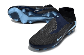 Chuteira Nike Phantom 6 Elite FG Preta e Azul "Shadow Pack"