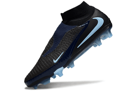 Chuteira Nike Phantom 6 Elite FG Preta e Azul "Shadow Pack"