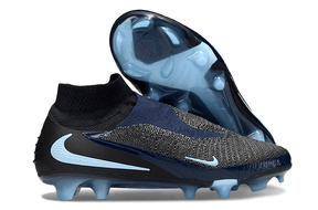 Chuteira Nike Phantom 6 Elite FG Preta e Azul "Shadow Pack"