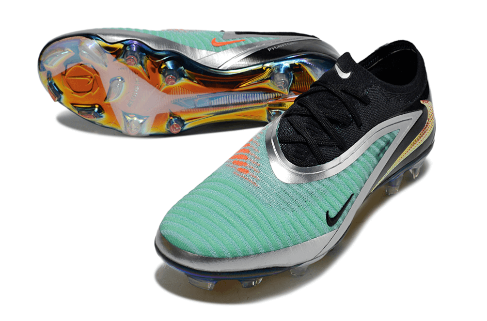 Chuteira Nike Phantom 6 Elite FG - Cinza e Preta