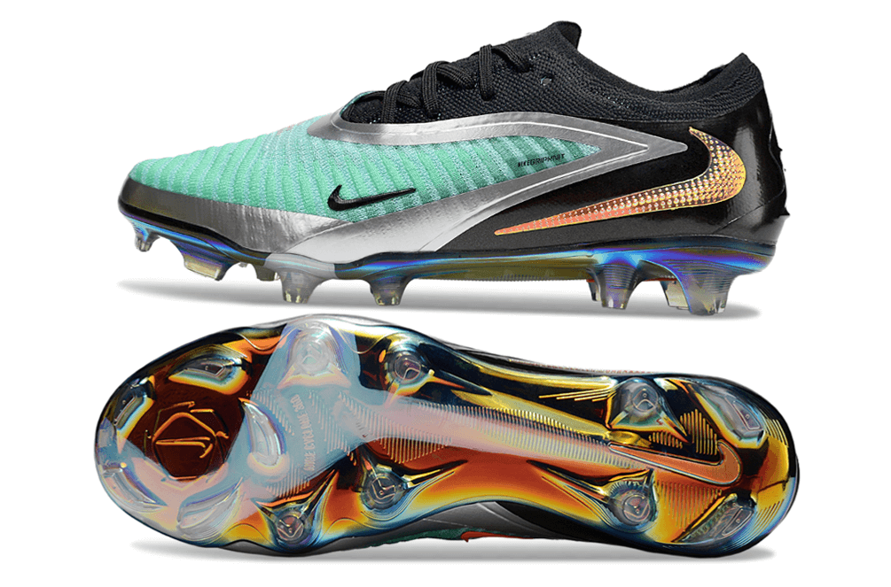 Chuteira Nike Phantom 6 Elite FG - Cinza e Preta