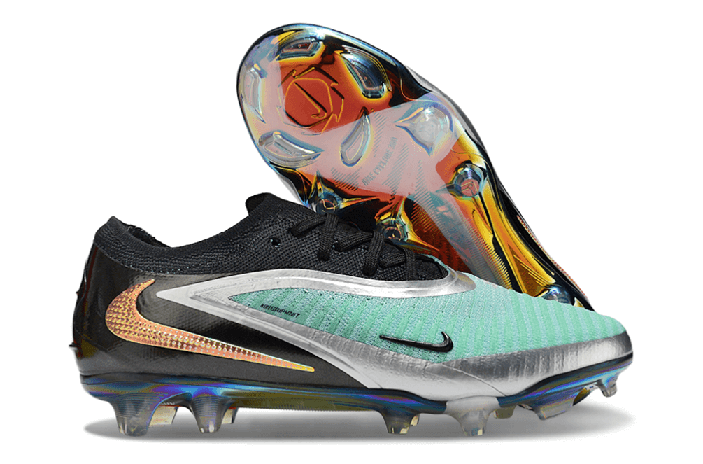Chuteira Nike Phantom 6 Elite FG - Cinza e Preta