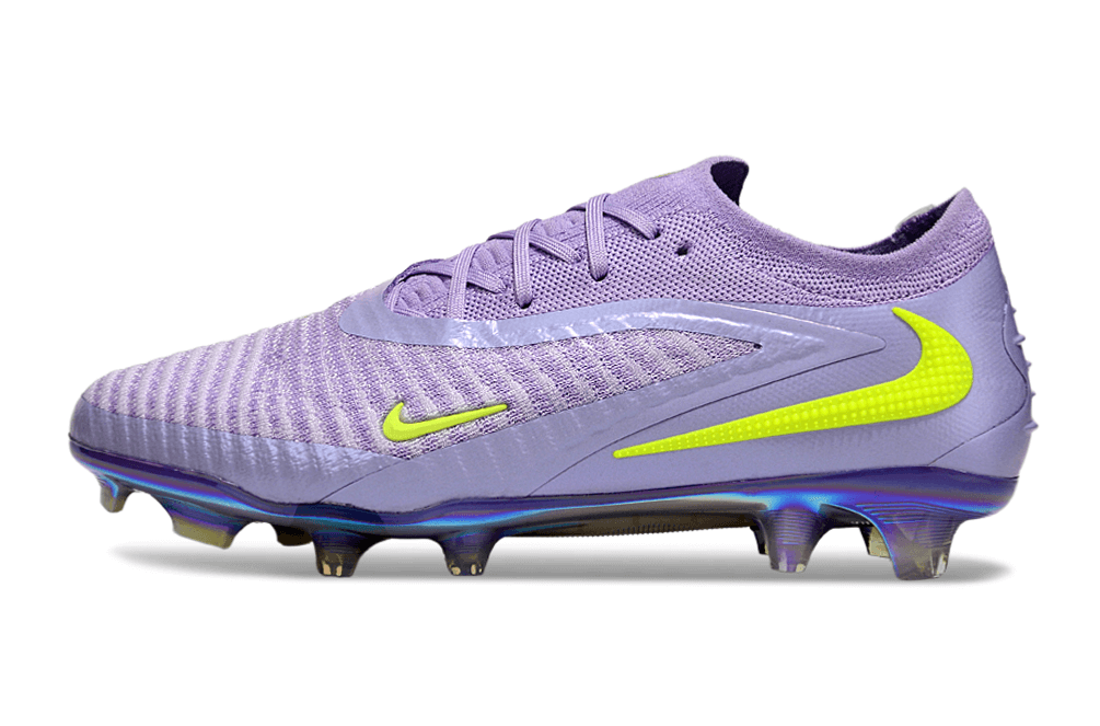 Chuteira Nike Phantom 6 Elite FG - Roxa e Amarela