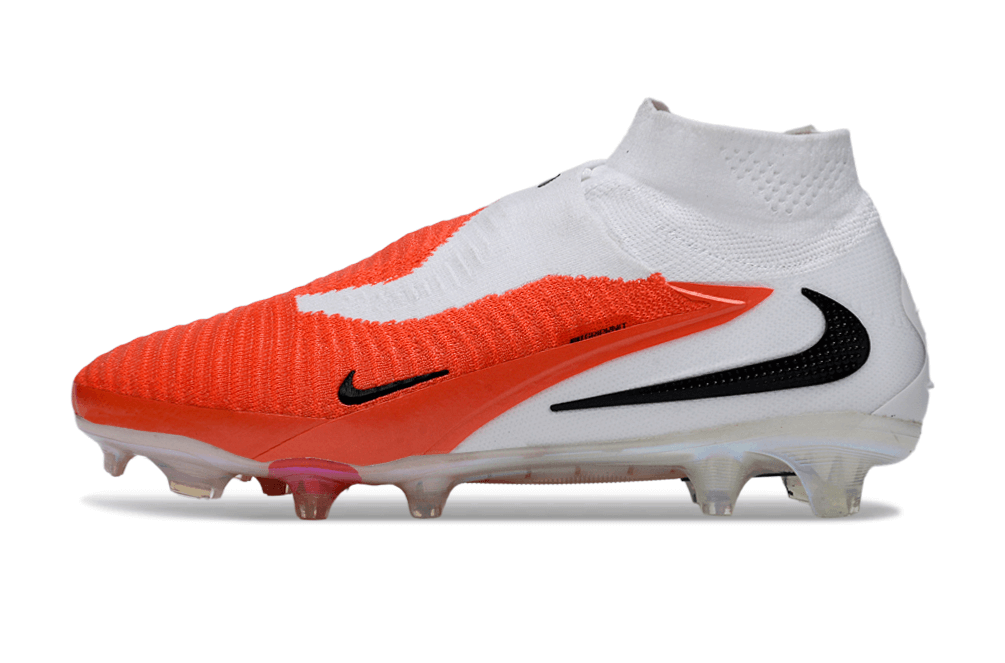 Chuteira Nike Phantom 6 Elite FG Vermelha e Branca