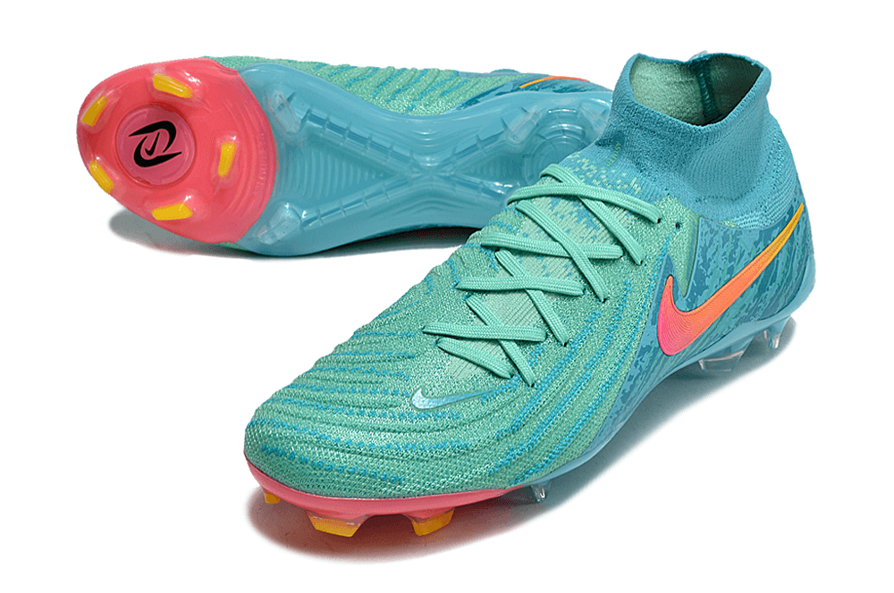 Chuteira Nike Phantom GX Elite FG Azul - Entrega Imediata, design moderno e cores vibrantes, ideal para jogadores de futebol.
