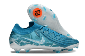 Chuteira Nike Phantom GX II Edição Especial FG - Azul e Turquesa