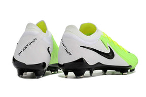 Chuteira Nike Phantom GX II FG Branca, Preta e Verde