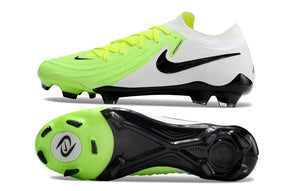 Chuteira Nike Phantom GX II FG Branca, Preta e Verde