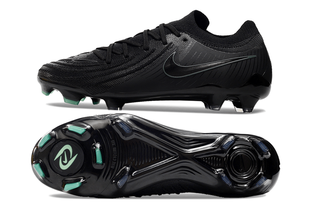 Chuteira Nike Phantom GX II FG - Preta - Black Pack
