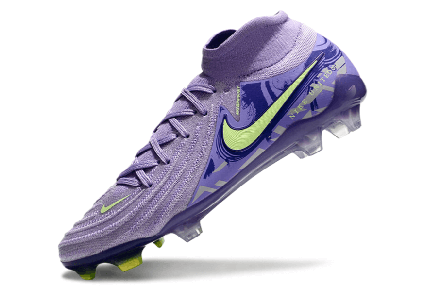 Chuteira Nike Phantom Luna Elite FG - Roxa - Pack United, modelo em destaque com design inovador e tecnologia de ponta.