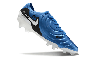Chuteira Nike Tiempo Legend 10 FG - Azul - Pack Ambition em destaque, ideal para futebolistas que buscam performance.