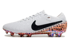 Chuteira Nike Tiempo Legend 10 FG - Laranja e Branco - Pack  Eletric, design vibrante e tecnologia avançada.