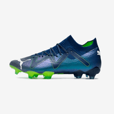 Chuteira Puma Future Ultimate FG Azul e Verde