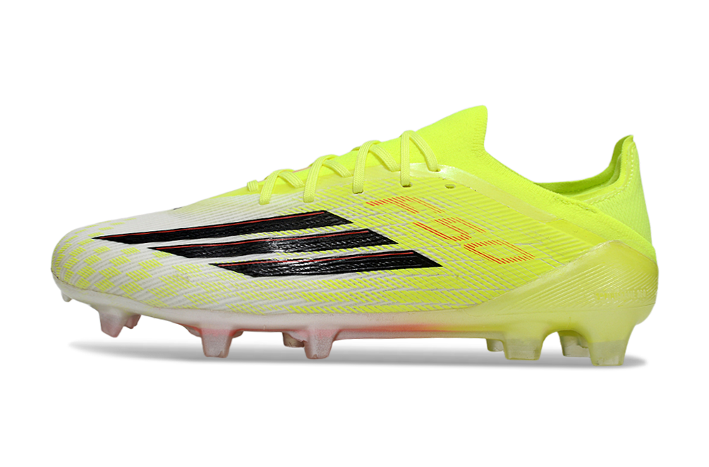 Chuteira Adidas F50 FG Elite Amarela e Preta - Born For Goals Pack