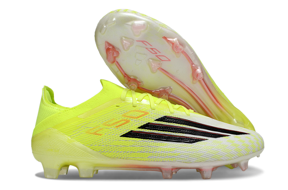 Chuteira Adidas F50 FG Elite Amarela e Preta - Born For Goals Pack