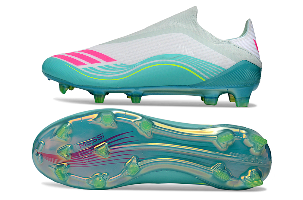 Chuteira Adidas F50 FG Elite Messi "Aurora Radiante"