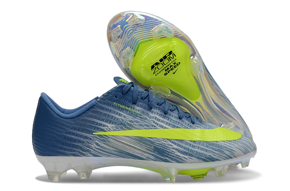 Chuteira Nike Mercurial Superfly 11 Elite FG Azul e Amarela