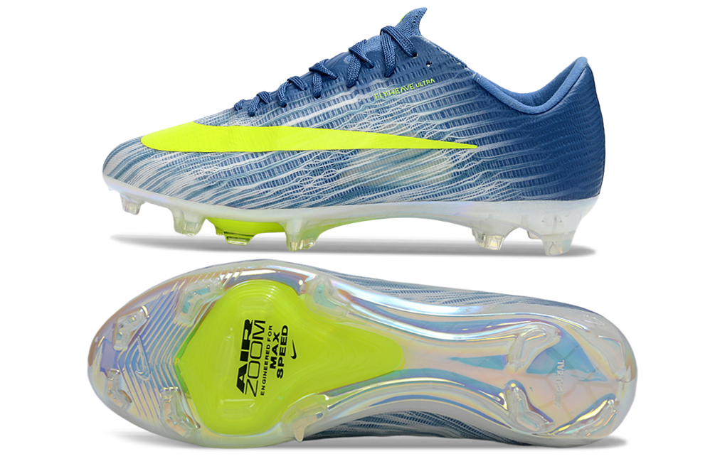 Chuteira Nike Mercurial Superfly 11 Elite FG Azul e Amarela