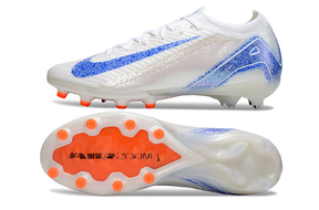 Chuteira Nike Mercurial Air Zoom Vapor 16 Elite AG Branca e Azul