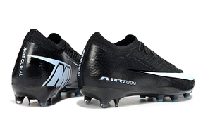 Chuteira Nike AIR Zoom Mercurial Vapor 16 Elite AG - Preta e Azul - Pack Shadow